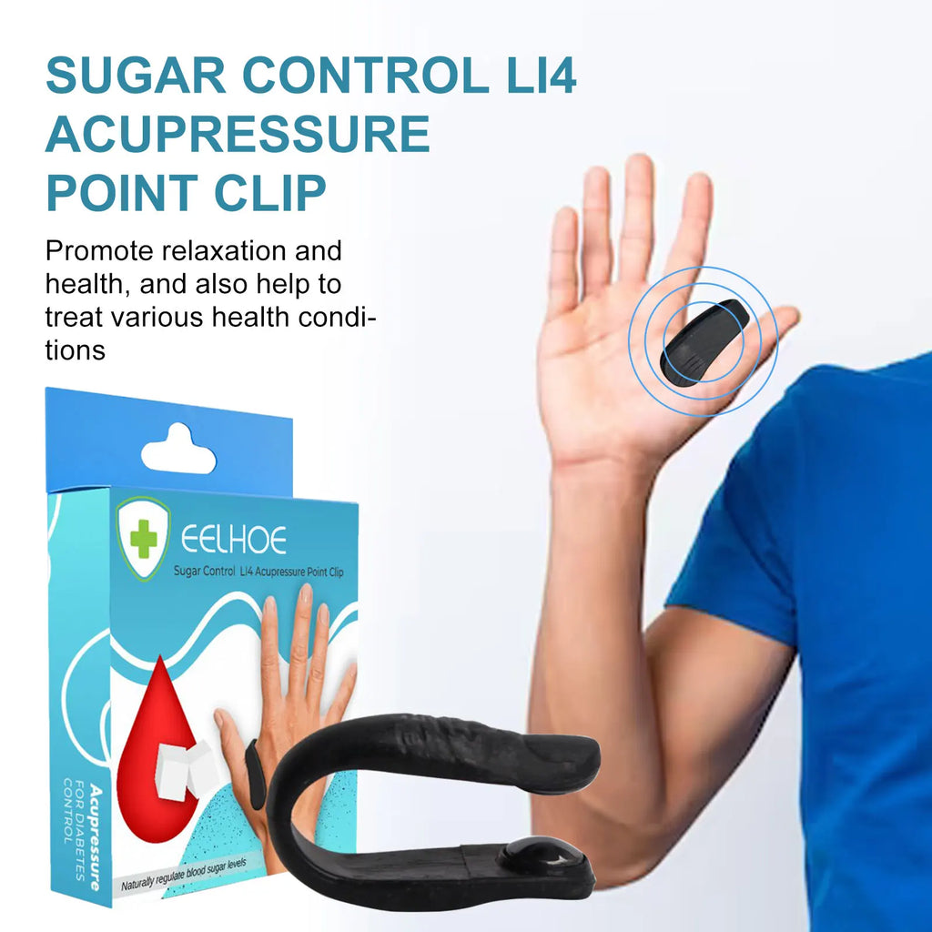 EELHOE LI4 Acupressure Point Clip – Hand Wellness Massager