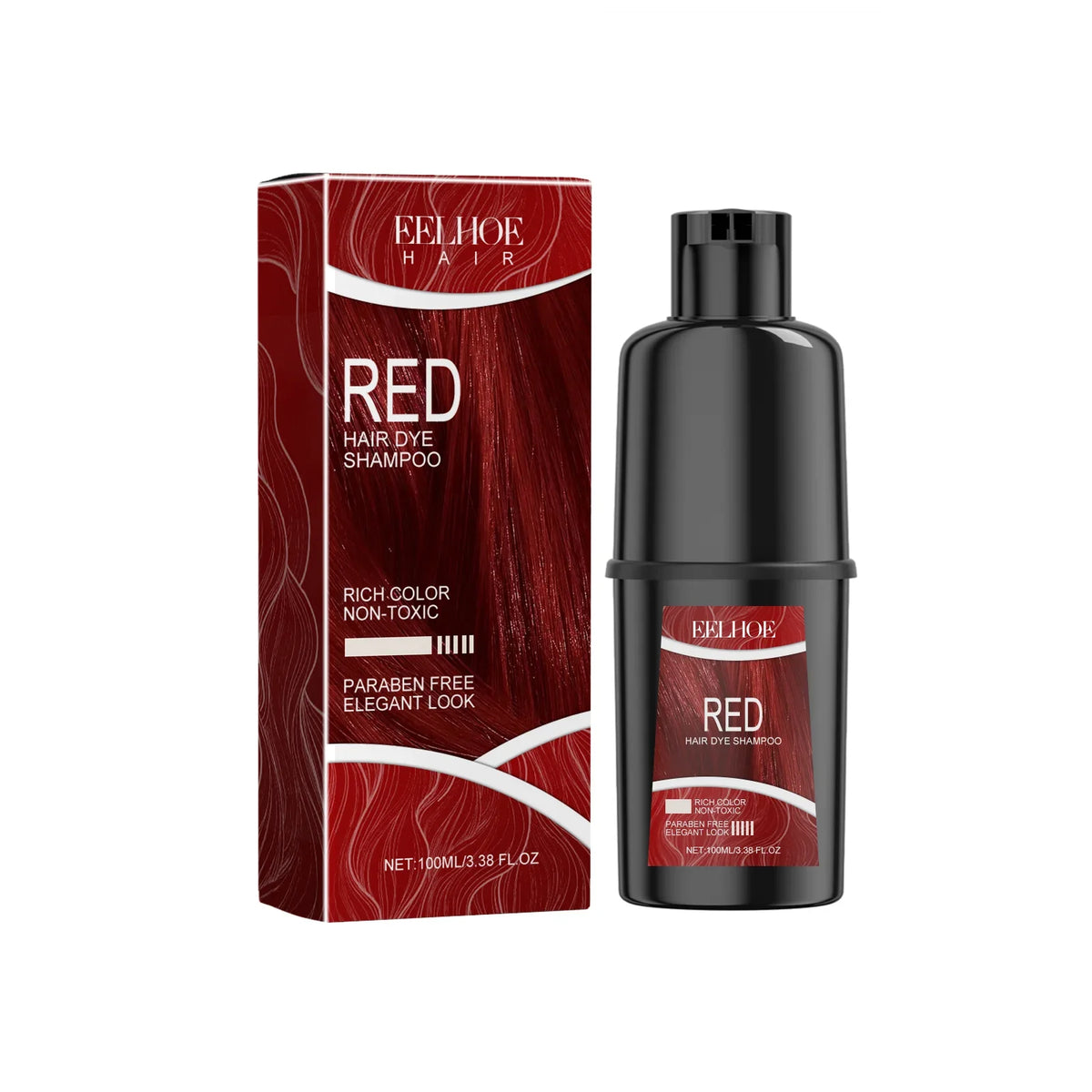 EELHOE Hair Dye Shampoo – Color Lock & Nourish 100ml