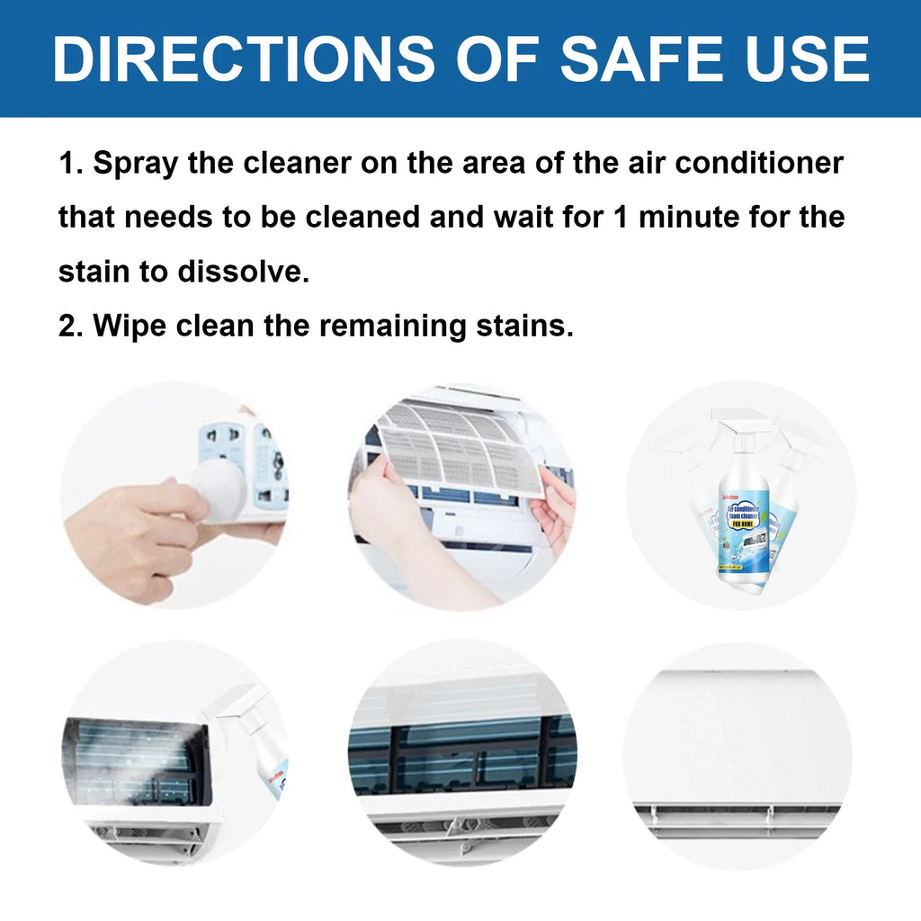 Jakehoe AC Foam Cleaner Spray – Deep Clean & Odor Remover