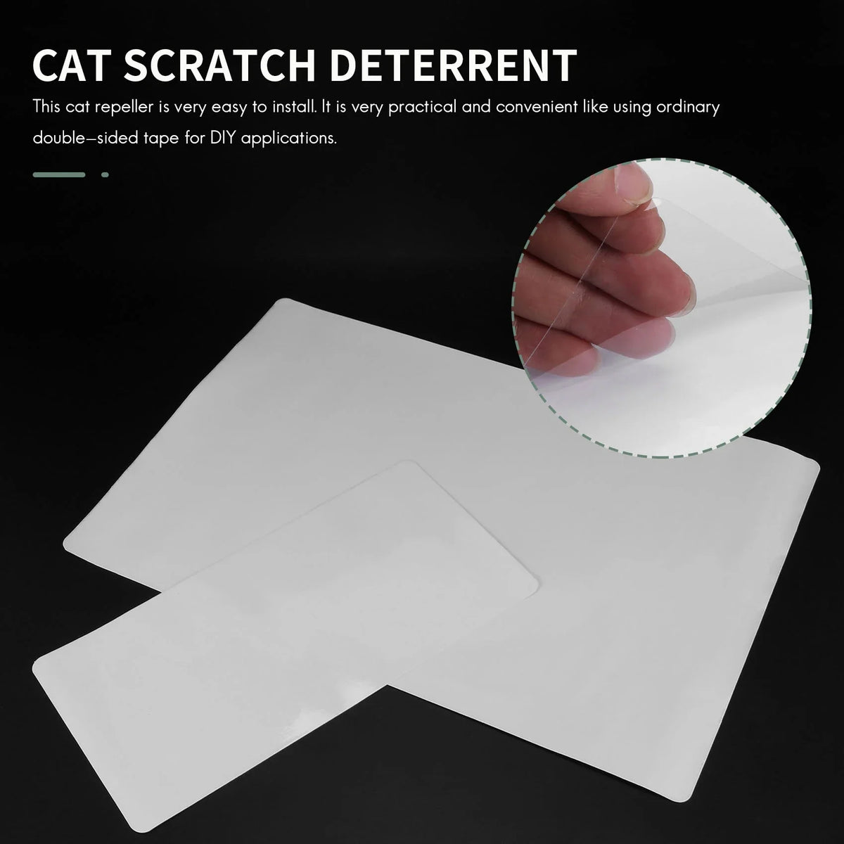 A36T- Cat Scratcher Scratch Deterrent Tape Repellent Furniture Couch