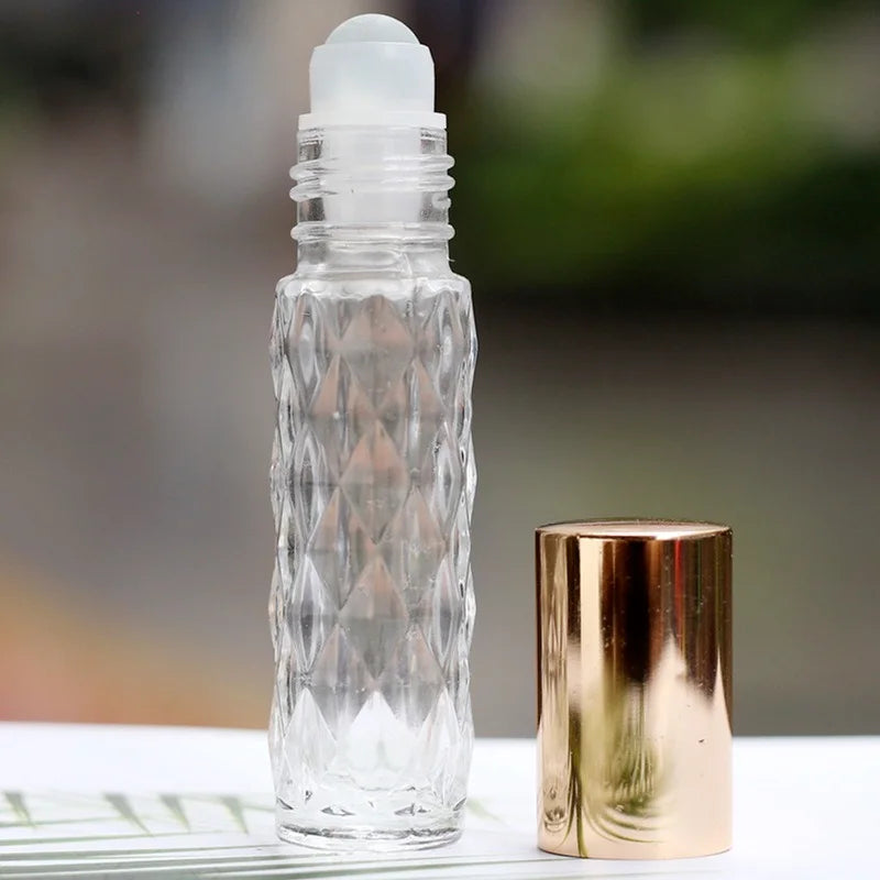 Glass Roll-On Bottles for Essential Oils & Perfume | Refillable