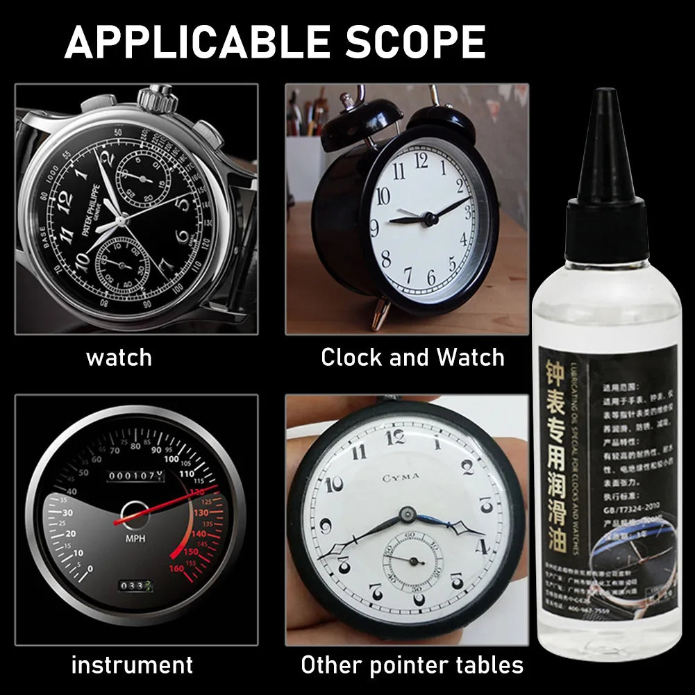 Horological Watch Movement Oil – Anti-Rust Lubricant 10–100ml