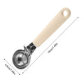 Ergonomic Trigger Ice Cream Scoop | Stainless Steel Anti-Slip