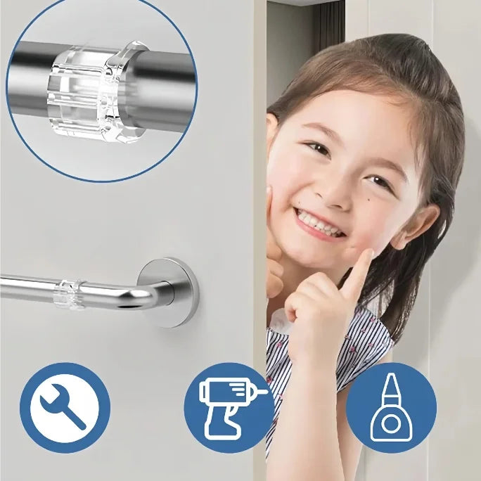 Silicone Door Knob Wall Protector & Door Stopper Guard