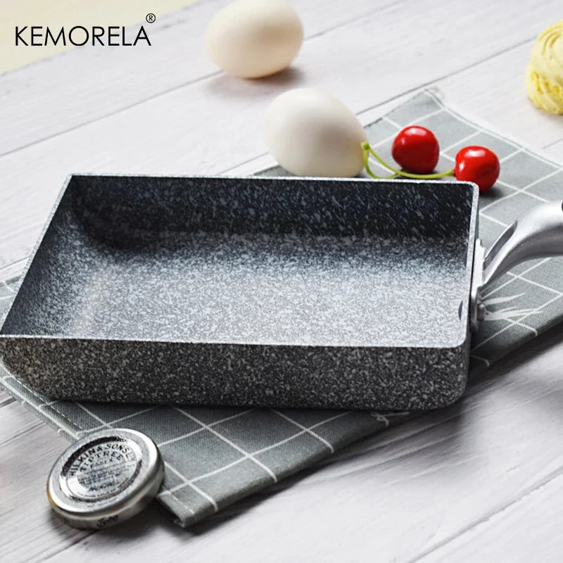 KEMORELA Tamagoyaki Non-Stick Stone Pan – Gas & Induction