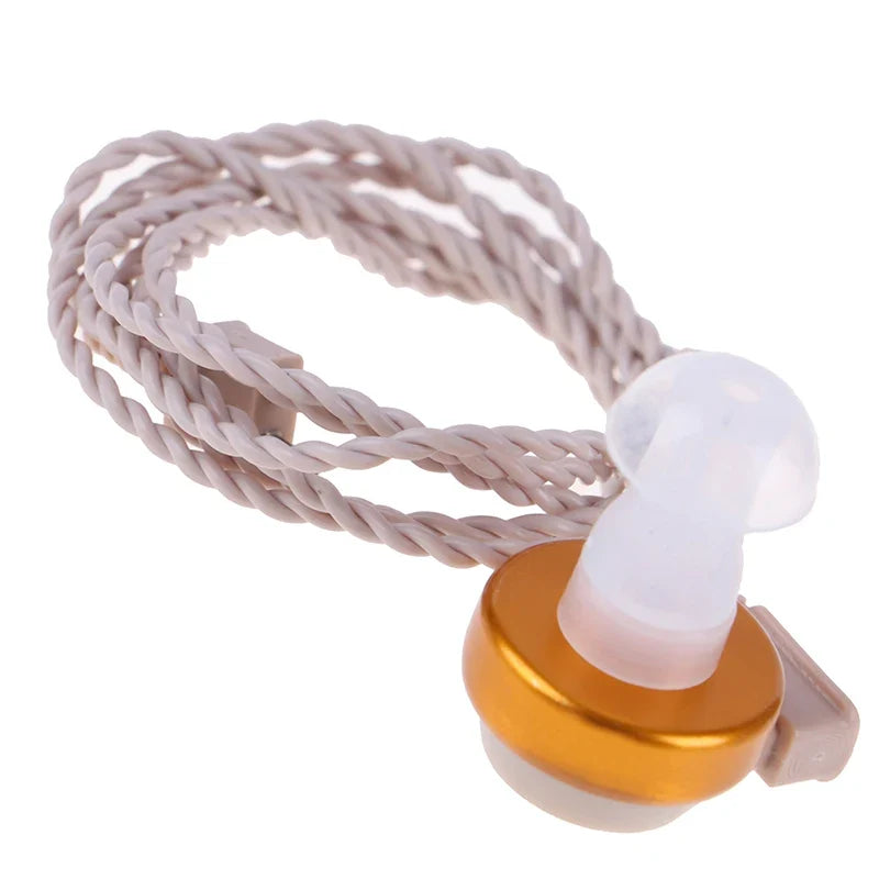 BTE Hearing Aid Receiver & Unilateral Cord Wire 2-Pin Speaker