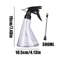 300ml Refillable Spray Bottle – Leakproof Adjustable Nozzle Trigger