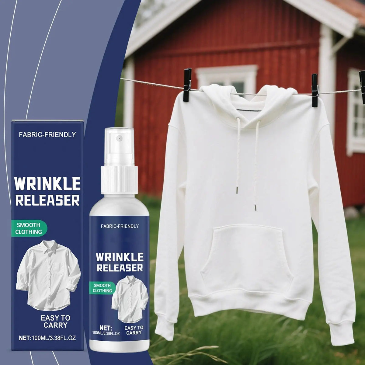 100ml Wrinkle Release & Static Control Clothing Spray
