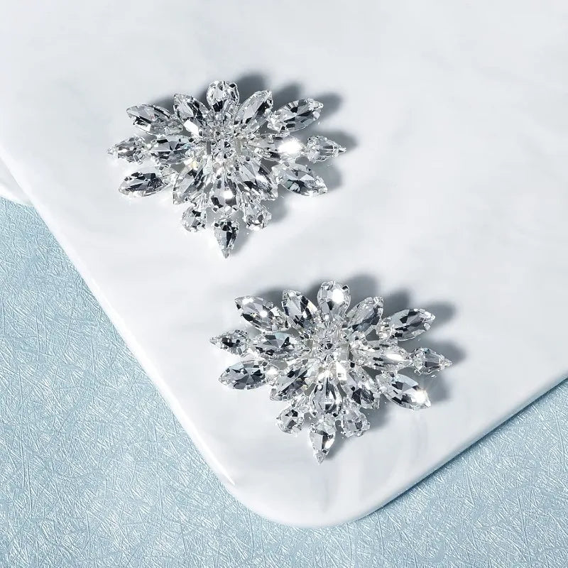 Crystal Rhinestone Shoe Clips – Bridal, Prom & Party Heels