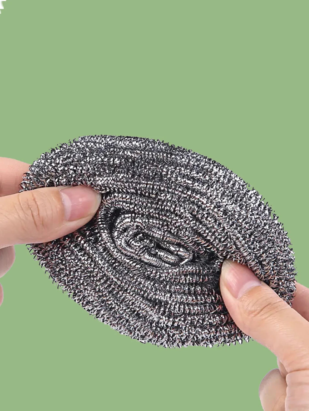 Bag Stainless Steel Cleaning Ball Dishwashing Scrubber Kitchen Pot