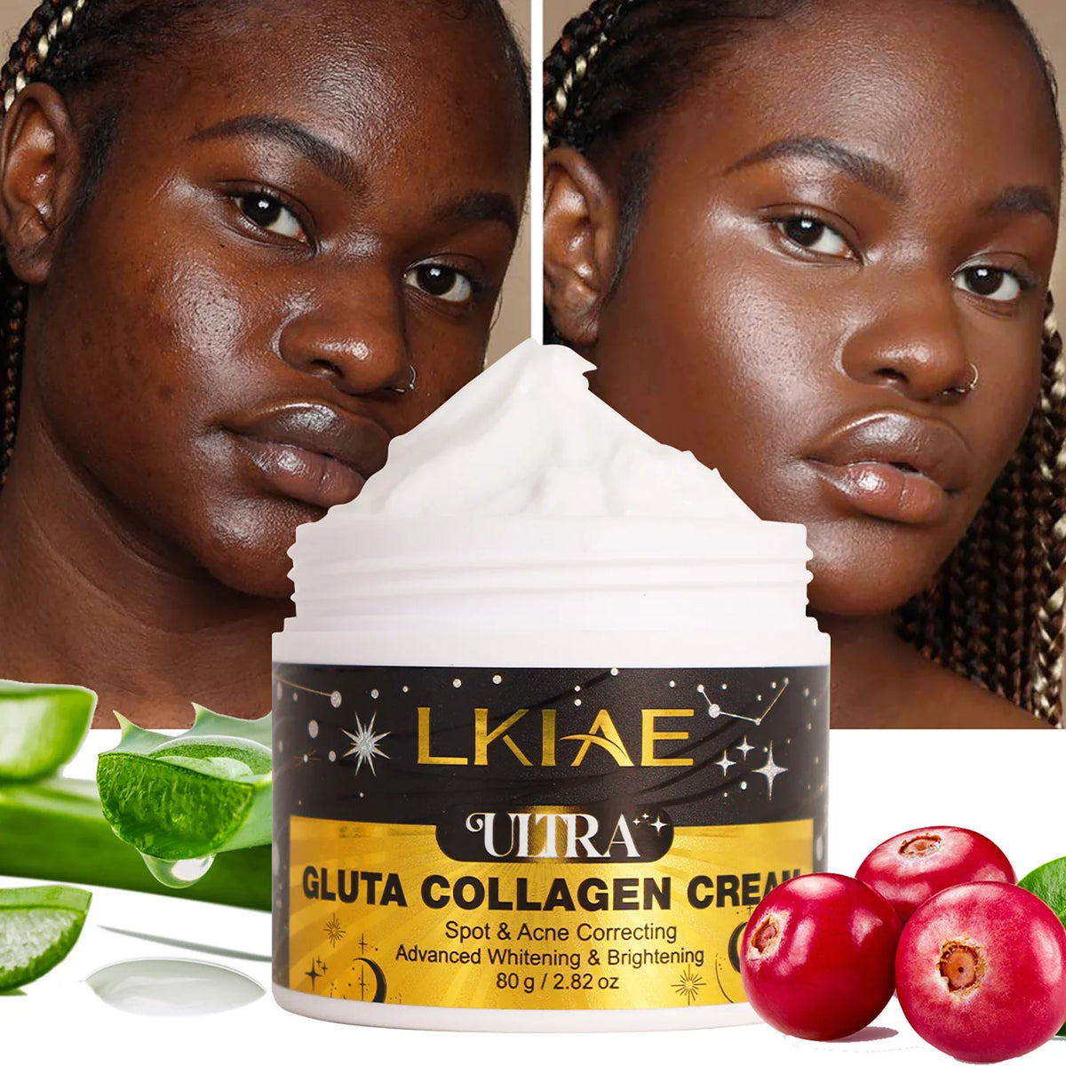 AILKE Glutathione Collagen Brightening Face Cream 80ml