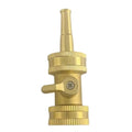 Brass Garden Hose Nozzle – Adjustable Rust-Resistant Sprayer