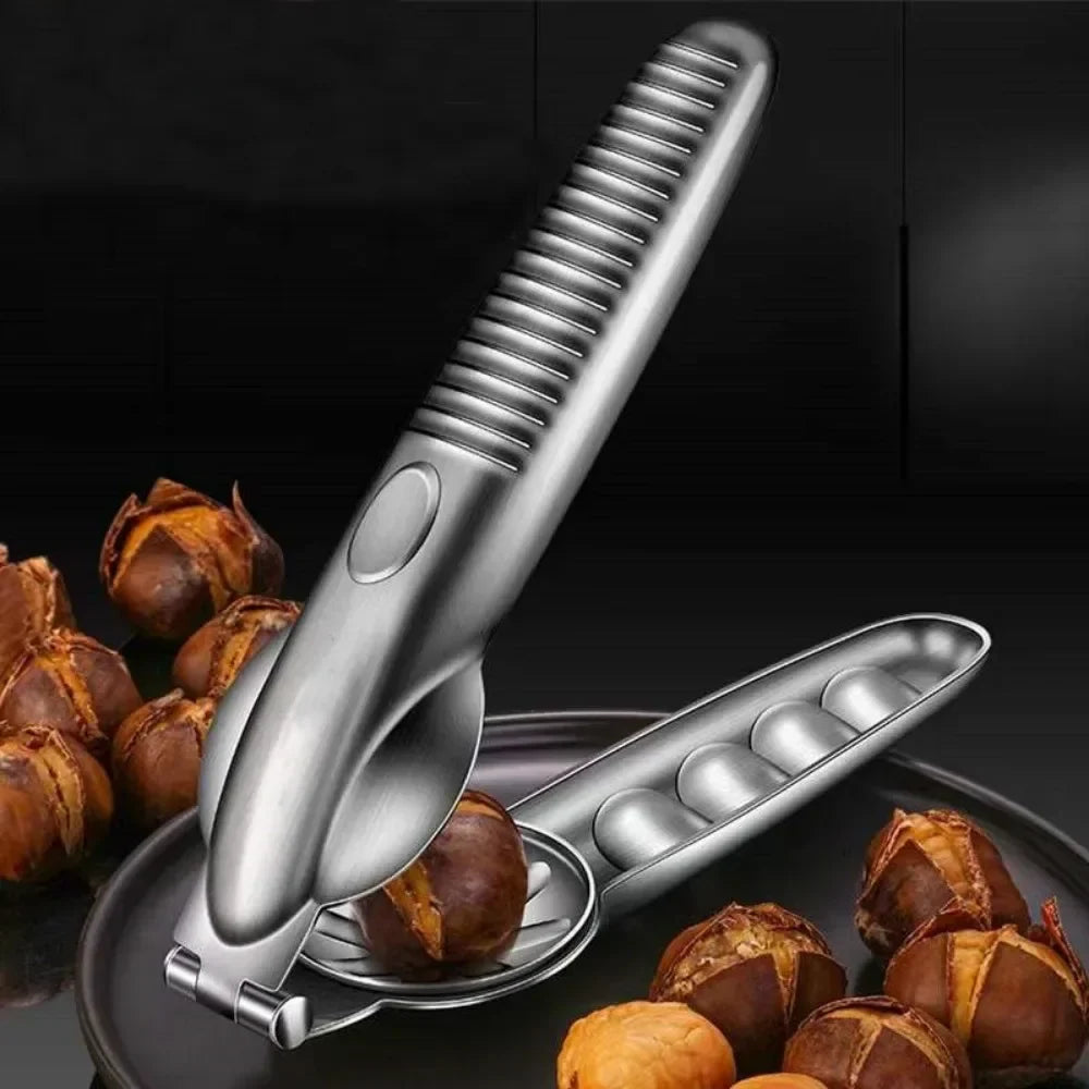 Chestnut Clip Nutcracker Opener Quick Nuts Peeler Shelling Walnut