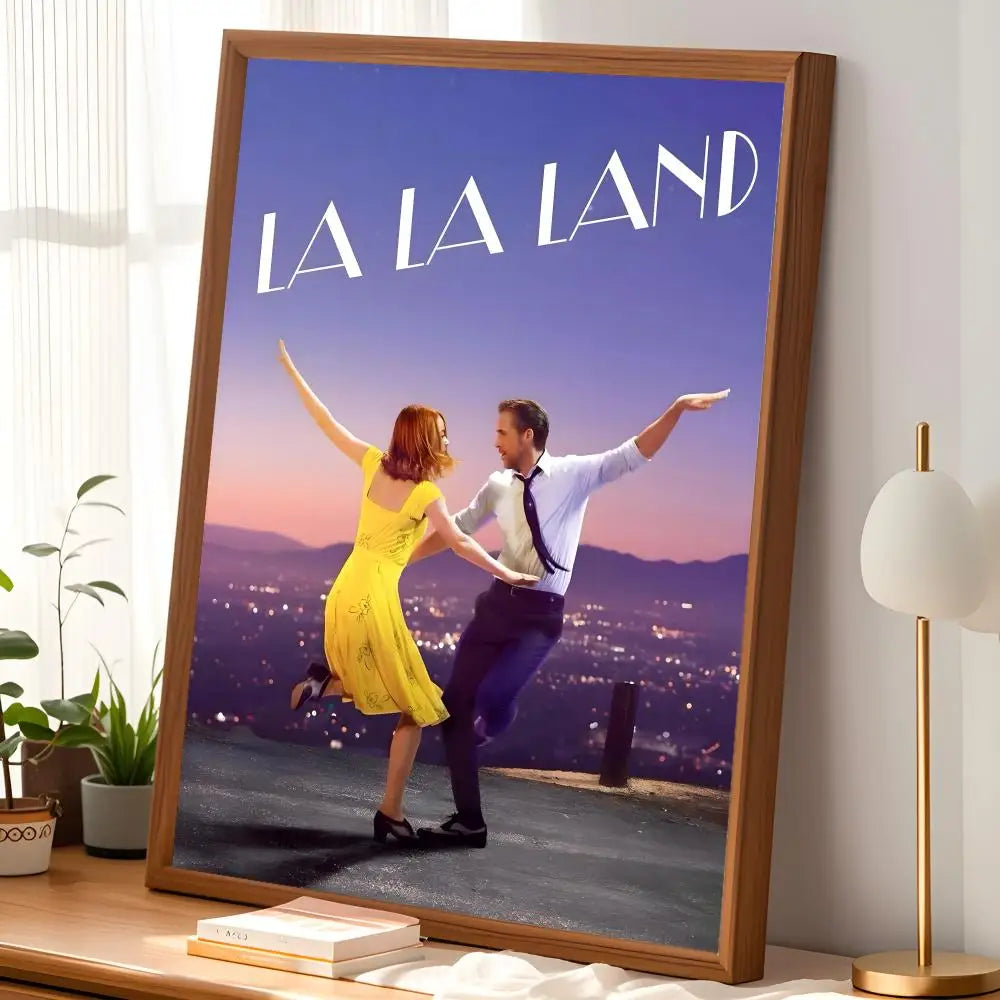 La La Land Movie Poster – Self-Stick HD PVC Wall Art Decor