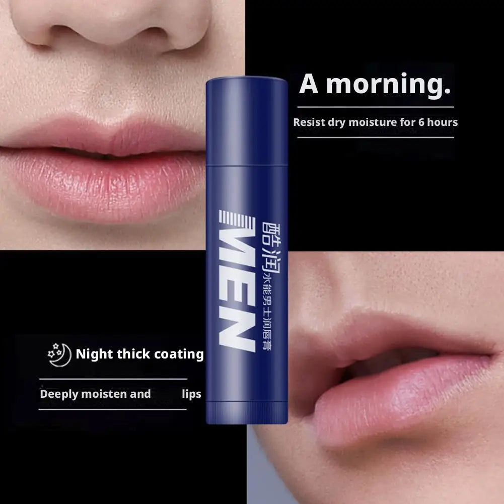 Men's Lip Balm with Vitamin E – 4 Flavors, Repairs Dry Cracked Lips