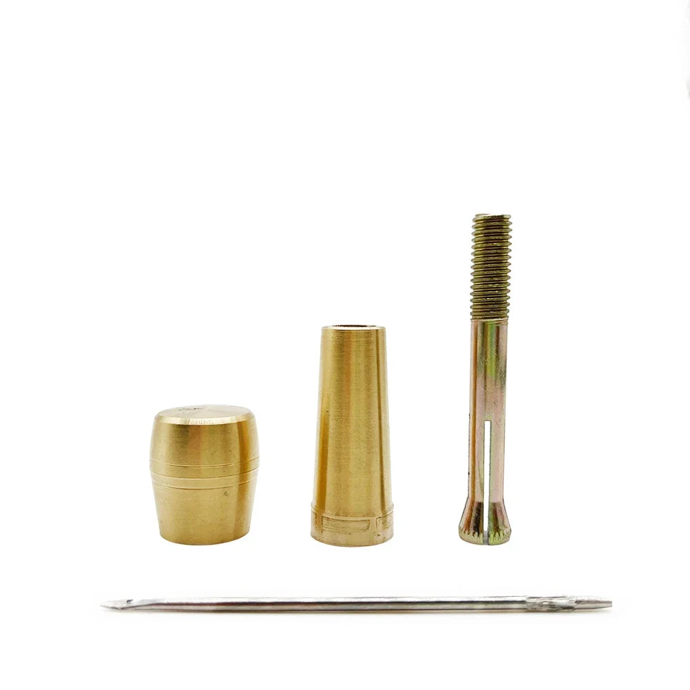 Copper Handle Sewing Awl Stitcher Shoe Repair Tool DIY Canvas Leather