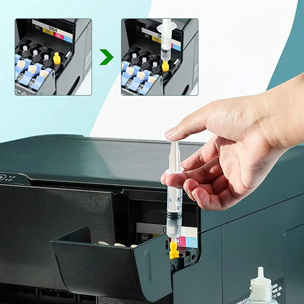 100ml Printer Head Nozzle Cleaning Solution Kit with Syringe