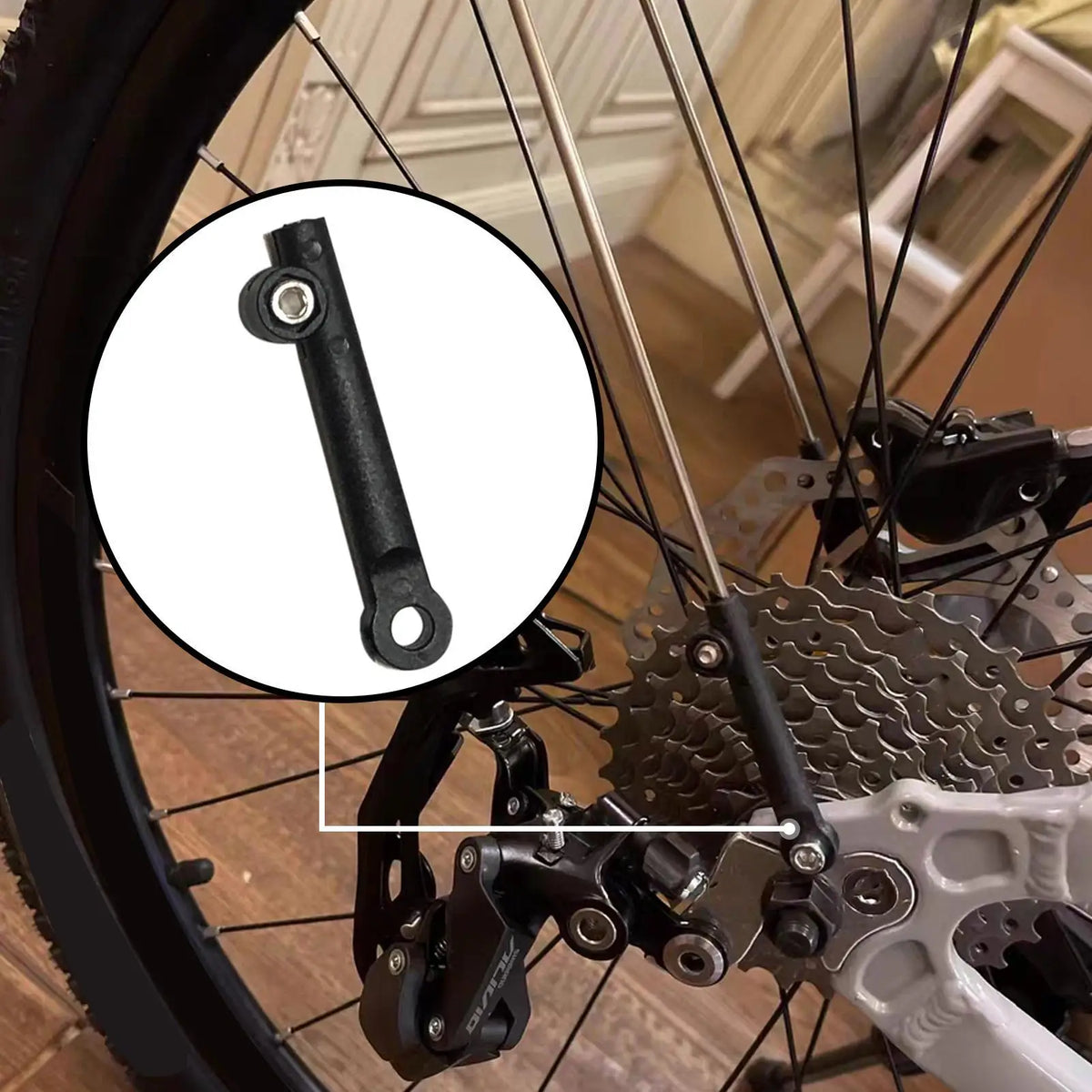 Adjustable Stainless Steel Bike Mudguard Support Bracket