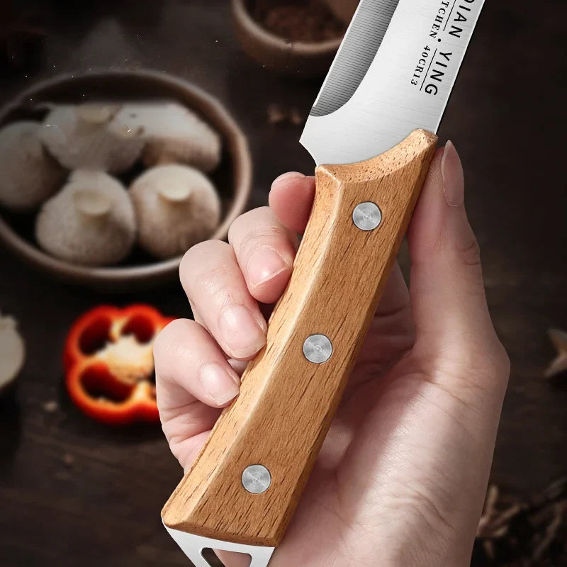 YRIDEFE Stainless Steel Boning Knife – Sharp Butcher Chef Knife