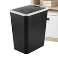 Stylish Household Trash Can Press Lid Bathroom Kitchen Living Room