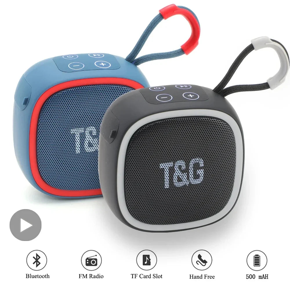 T&G TG659 Portable Waterproof Bluetooth Speaker FM Radio