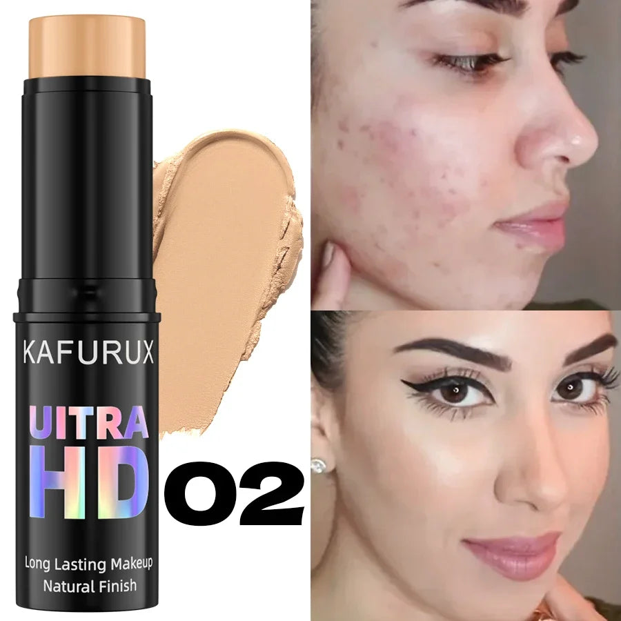 KAFURUX Full Coverage Concealer Stick – Long-Lasting, 6 Shades