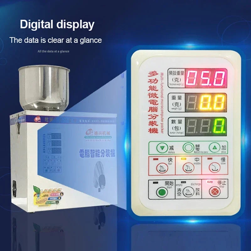 1–30g Auto Tea & Particle Filling Packing Machine 110V/220V