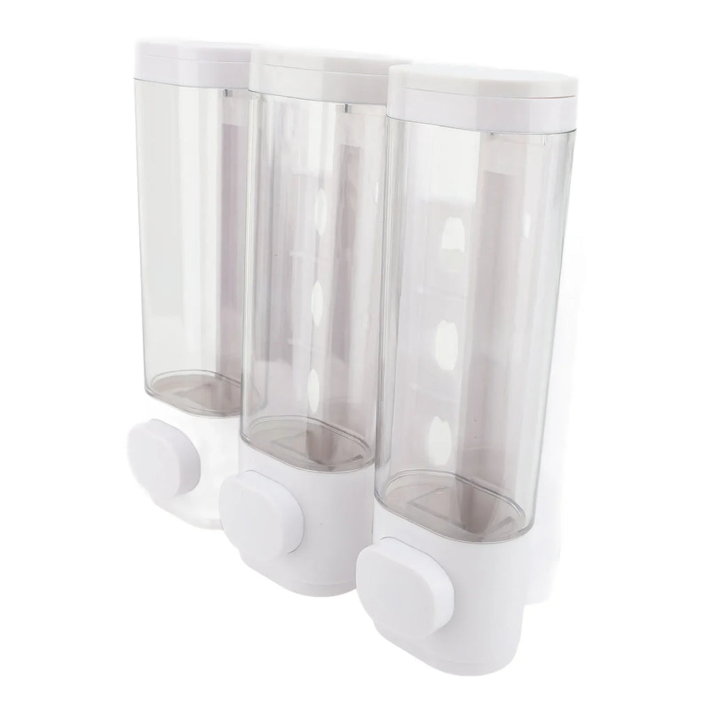 Liquid Soap Dispenser Leakproof 1 Wall Mount Press ABS Reusable
