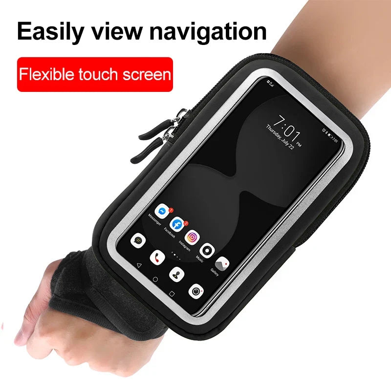 Touch-screen Multifunctional Wrist Bag Armband Phone Armbands mp3 mp4
