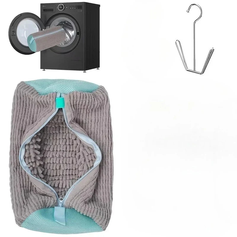 Shoe Wash Bag & Drying Hook Set – Sneaker Laundry Bag