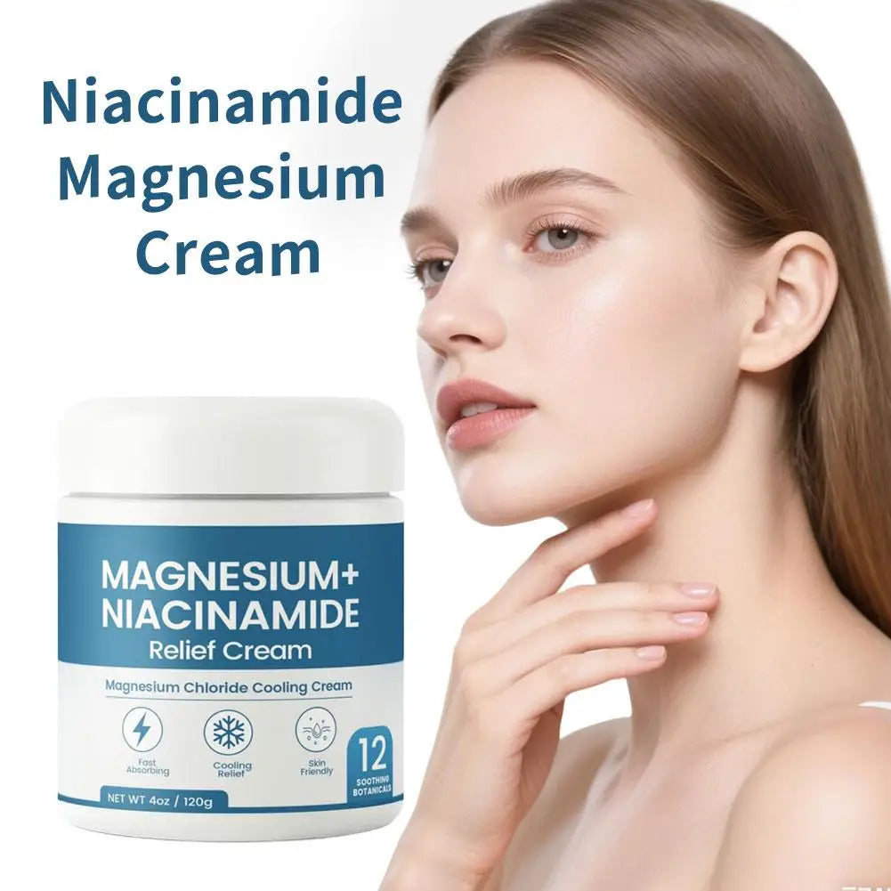 Magnesium Niacinamide Cream – Hydration & Skin Barrier Repair