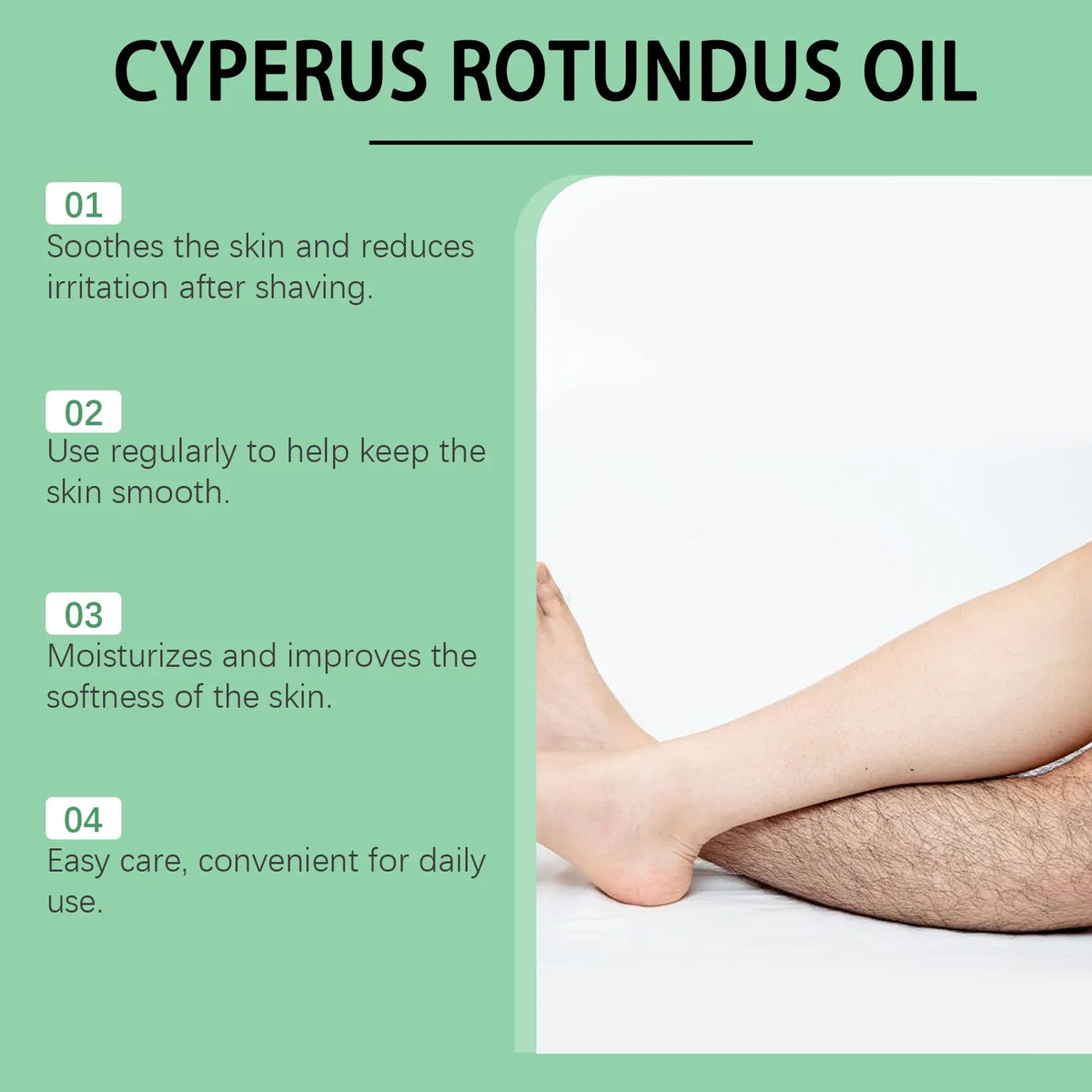 Eelhoe Cyperus Rotundus Hair Inhibitor Oil Serum 60ml