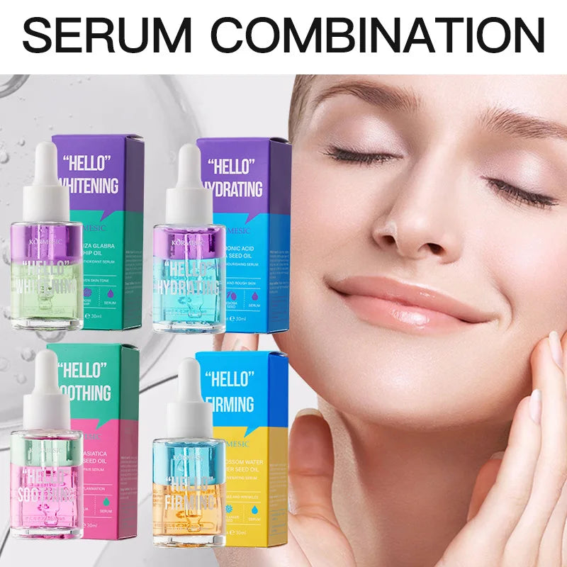 Centella Sakura Hyaluronic Acid Glycyrrhiza Glabra Serum Moisturizing