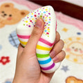 Rainbow Cake Sensory Squeeze Ball – Fidget Toy Kids & Adults