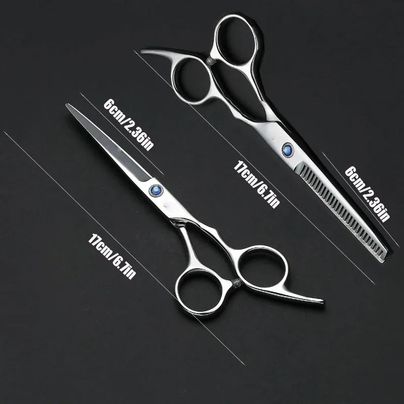 Professional Hair Cutting Scissors & Thinning Shears Set