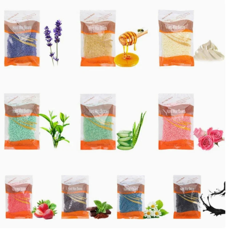 Paper Hair Removal Wax Nose Full Body Bean Therapy Cream Bag Hard