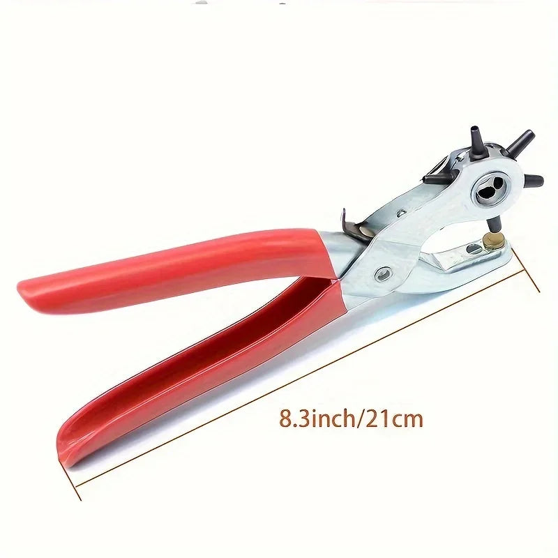 Carbon Steel Leather Hole Punch – Belt & Craft Punching Tool