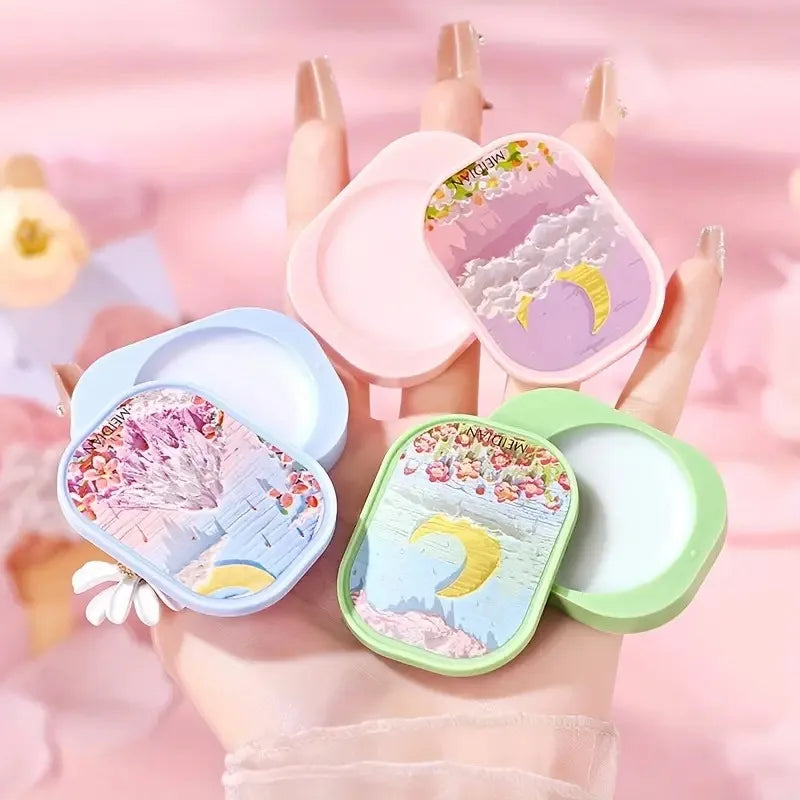 YOUNGCOME 3-Piece Solid Perfume Set – Jasmine & Tea Balm