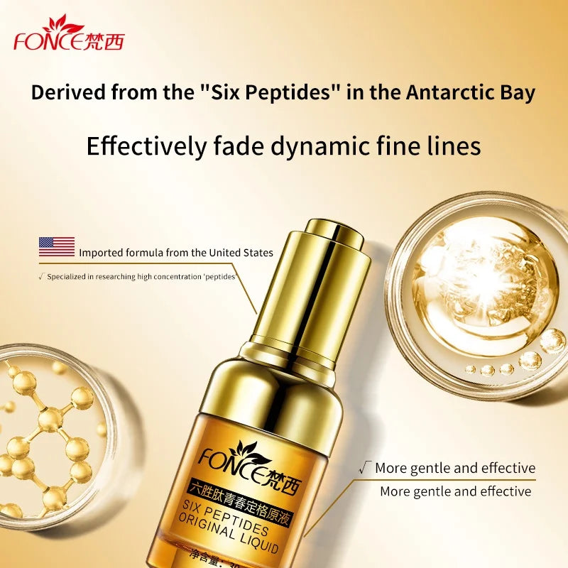 FONCE Hexapeptide Face Serum – Anti-Aging, Firming & Brightening