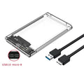 USB 3 0 C SATA III Hard Disk Case HDD SSD External Drive Enclosure