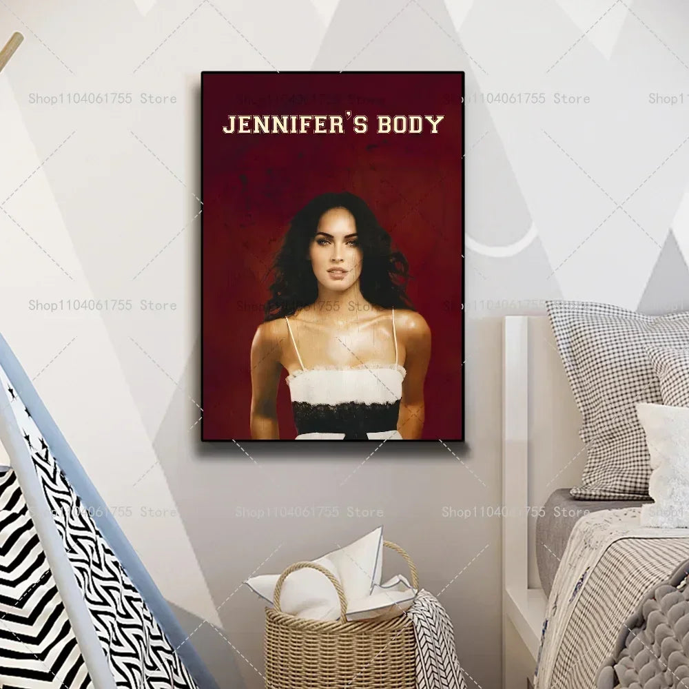 Jennifer's Body Horror Movie Poster – Waterproof Wall Art Sticker