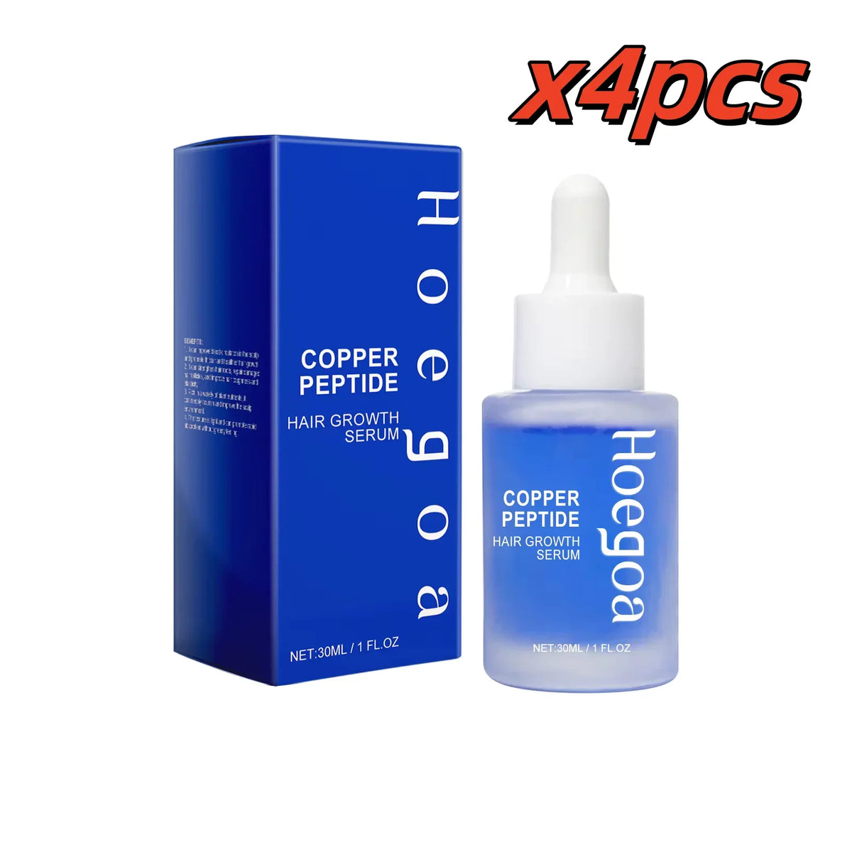 HOEGOA Copper Peptide Hair Growth Serum | Scalp Essence 30ml