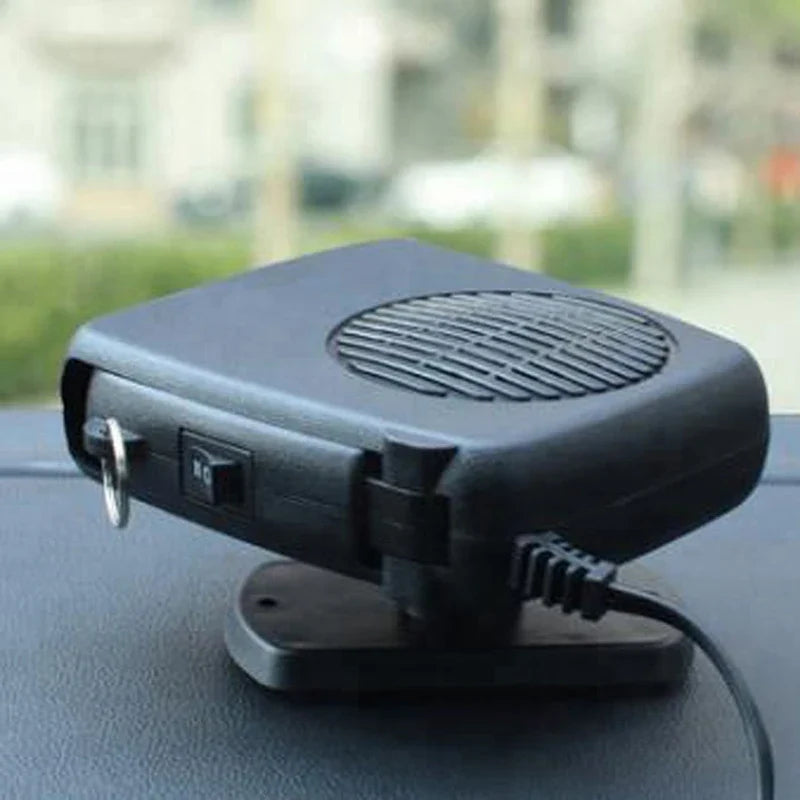 Car Heater Defroster Fan – Dual Heat & Cool, Cigarette Lighter