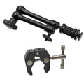 11" Metal Magic Arm & Super Clamp – Camera, Monitor & LED