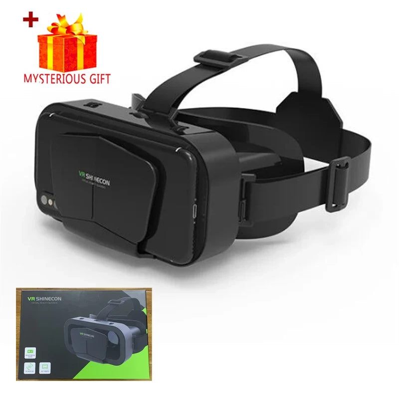 Shinecon 3D VR Headset Glasses for iPhone & Android | 120° FOV