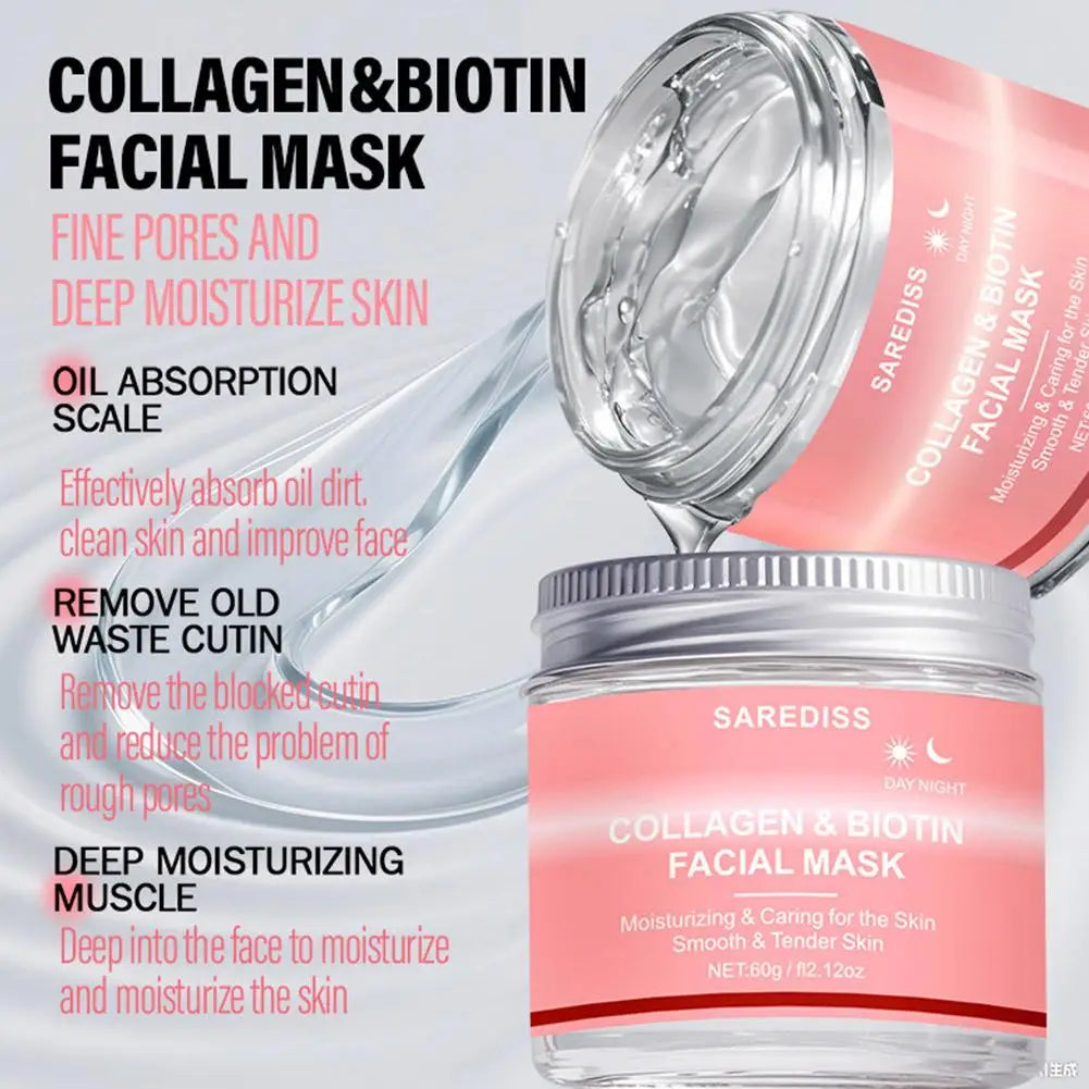 Collagen Overnight Peel-Off Face Mask – Firm, Hydrate & Glow