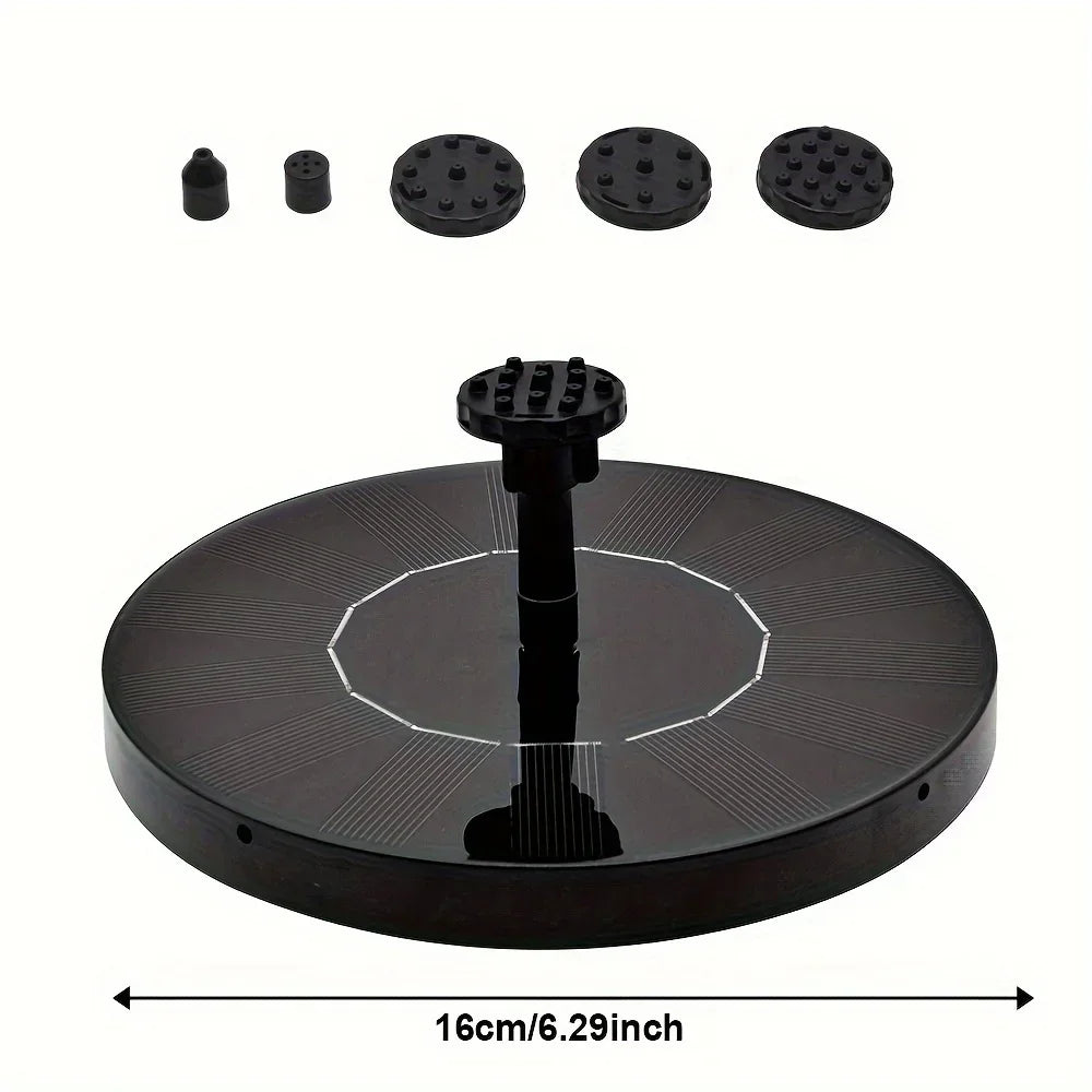 1.4W Solar Bird Bath Fountain Pump – Pond, Garden & Fish Tank