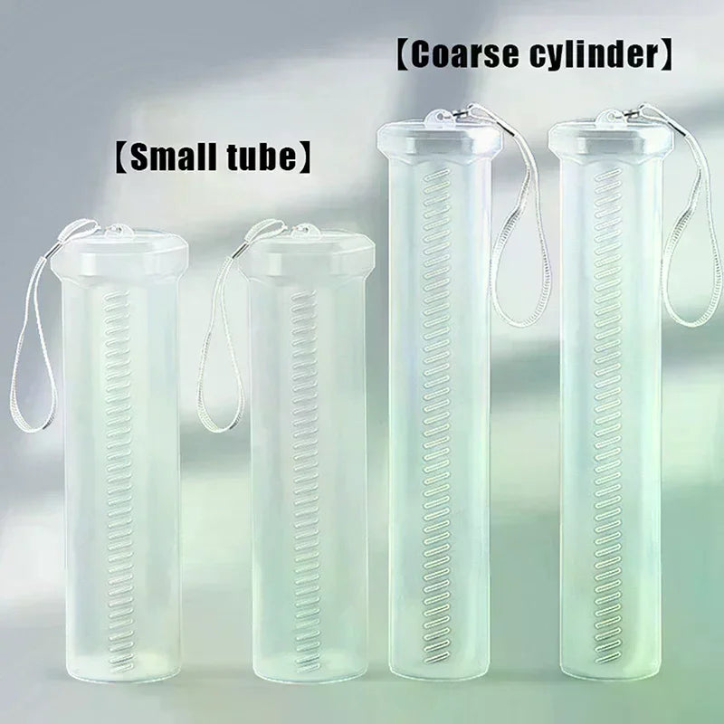 Transparent Abs Telescopic Pen Holder Art Painting Brush Pencil