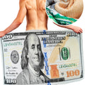 USA Dollar Microfiber Beach Towel – Quick Dry & Absorbent