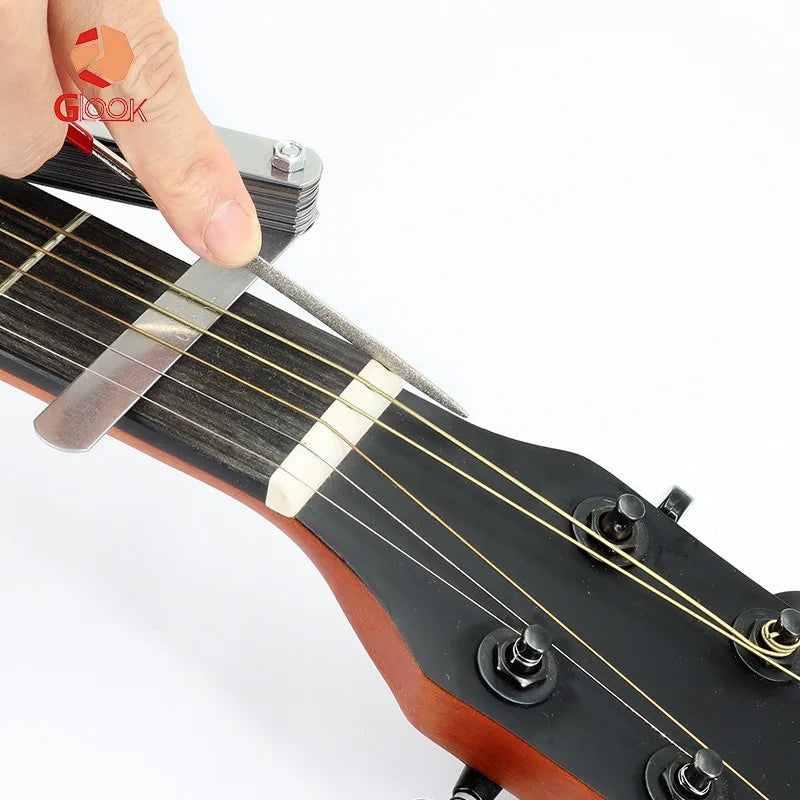 Guitar Multifunctional Chord Pitch Measurement Ruler Electric Gap